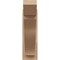 Ekena Millwork 6-in W x 20-in D x 20-in H Funston Slat Rough Cedar Woodgrain TimberThane Outlooker, Primed Tan OUTUR060X20X20FST24RCPR - alternate 2